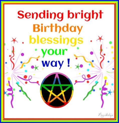 Wiccan birthday benediction